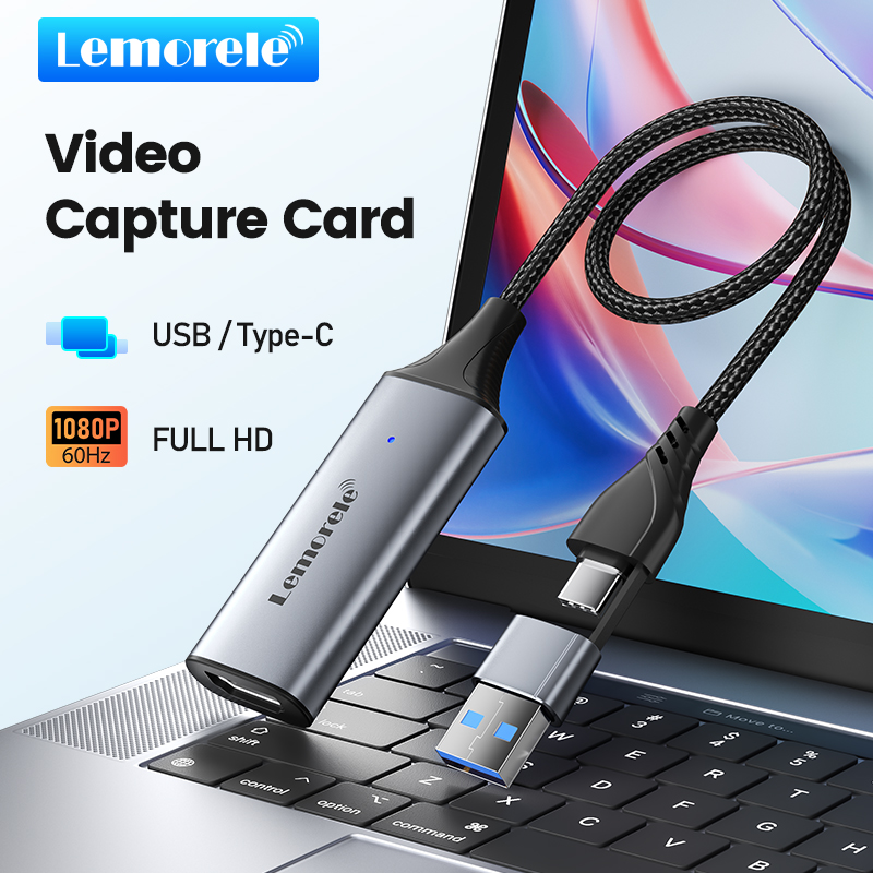 Photography With Mobile - Lemorele USB 2.0 ビデオキャプチャカード HDMI 互換