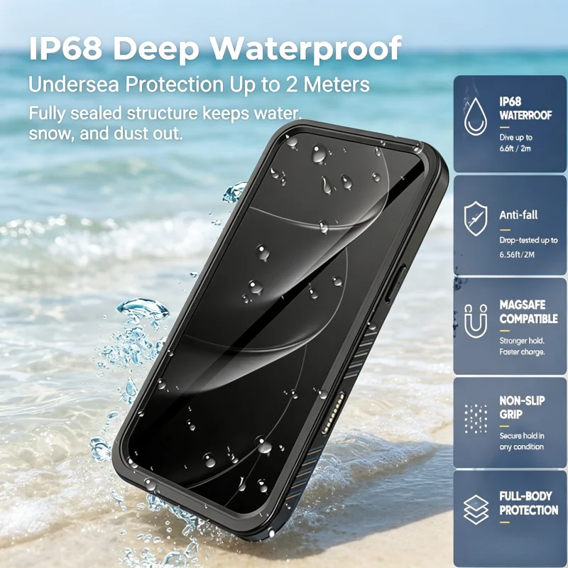 Photography With Iphone 15 - IP68防水水中撮影ケース iPhone 17 16 15 14