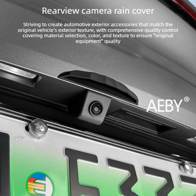 Camera Rain Cover - トヨタ Rav4 2026用バックアップカメラカバー、360度カメラカーアクセサリー、レインカバー、防水性と耐摩耗性、車外装用