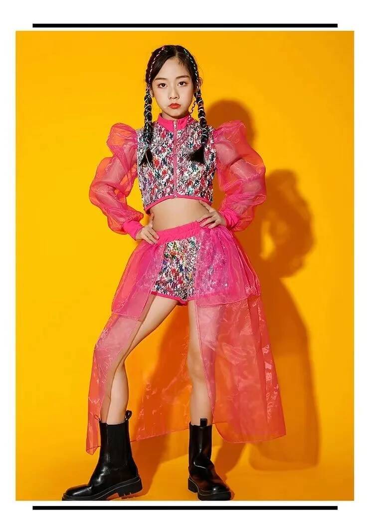 Photography Online - ジャズ衣装スパンコールダンス女性パフォーマンス衣装ファッションモデルキャットウォークファッション衣装オンラインレッド写真撮影ストリートファッション