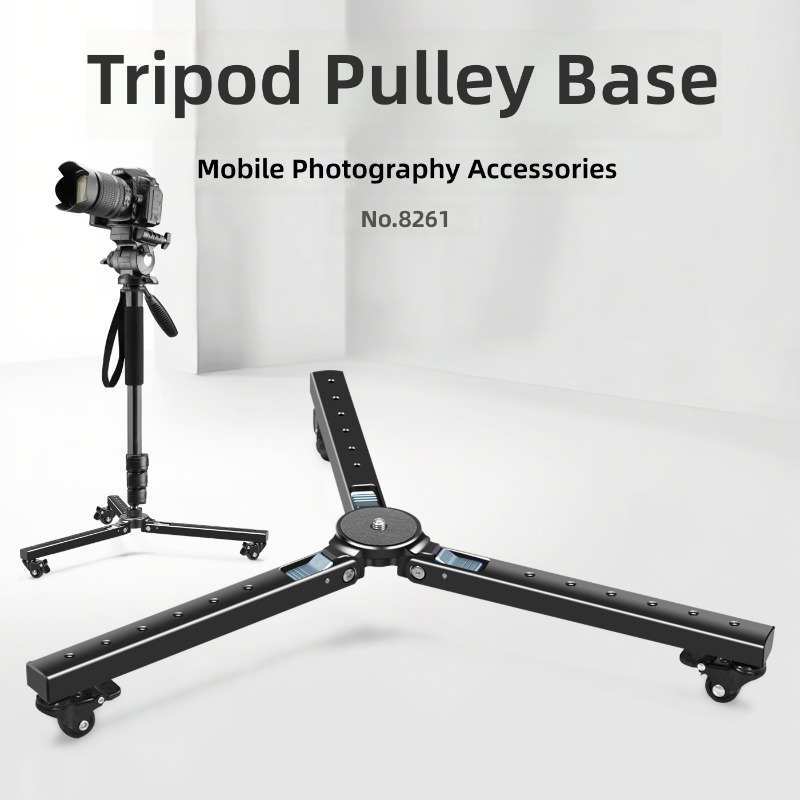 Photography Camera - カメラ三脚プーリー静音グランドホイールローラー写真撮影三脚ベースユニバーサルキャスターライブ三脚