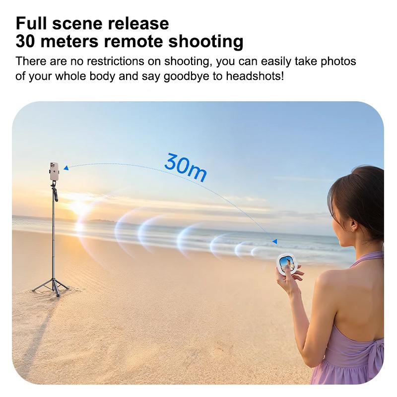 Photography With Mobile - 新型ミニワイヤレス磁気式スマホ画面プロジェクター 携帯電話背面カメラ セルフィービデオカメラ Vlog ライブセルフィー画面用