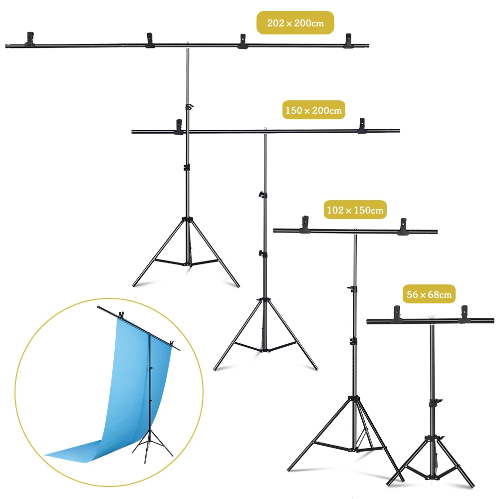 Sh-t-shape写真背景、背景スタンド、写真スタジオ用フ - Backdrop Stand Kit のレビューと価格