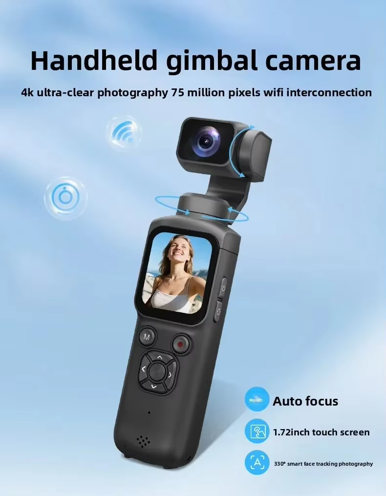 4Kライブストリーミングカメラ ポケットカメラ 1.72イン - Photography Zooming のレビューと価格