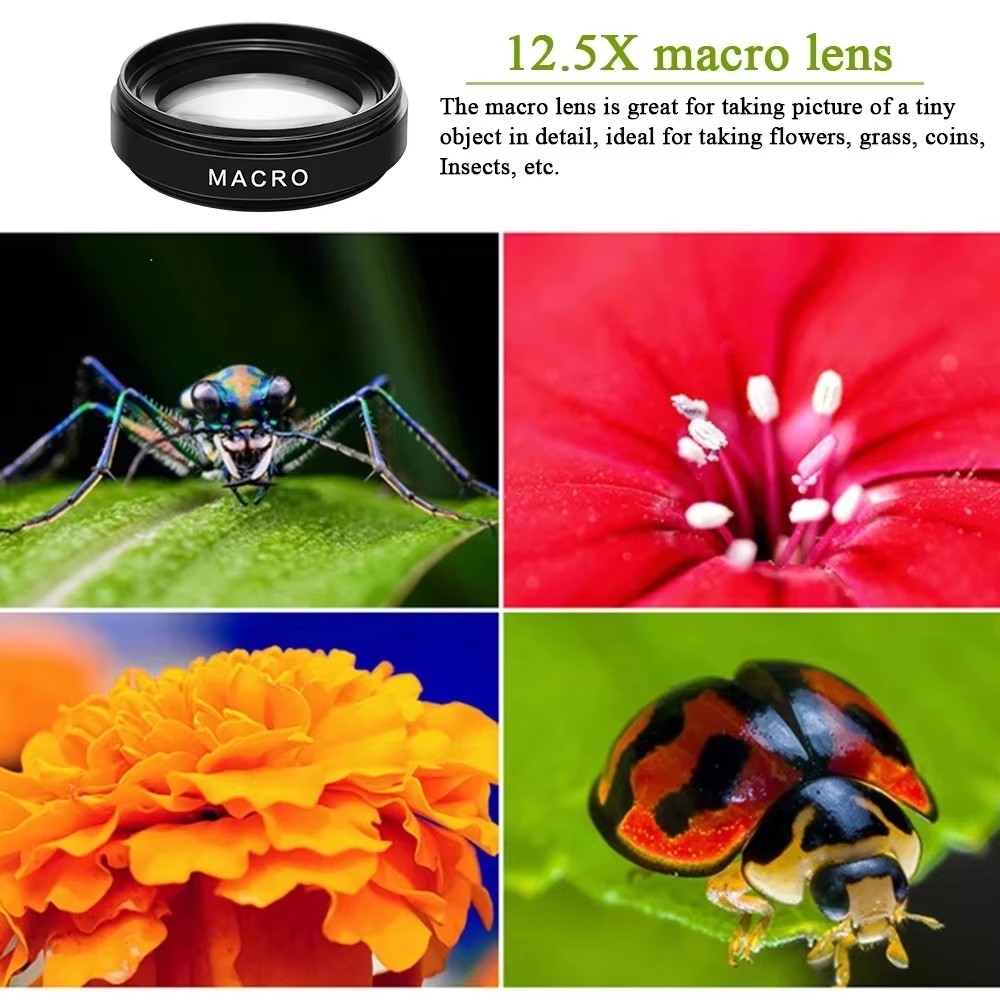 2 IN 1 レンズユニバーサルクリップ 37mm 携帯電話 - Photography Zooming のレビューと価格