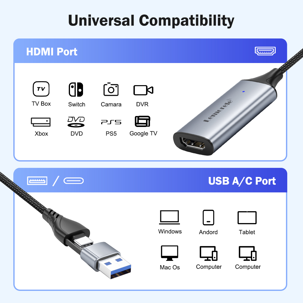 Lemorele USB 2.0 ビデオキャプチャカード H - Photography With Mobile のレビューと価格