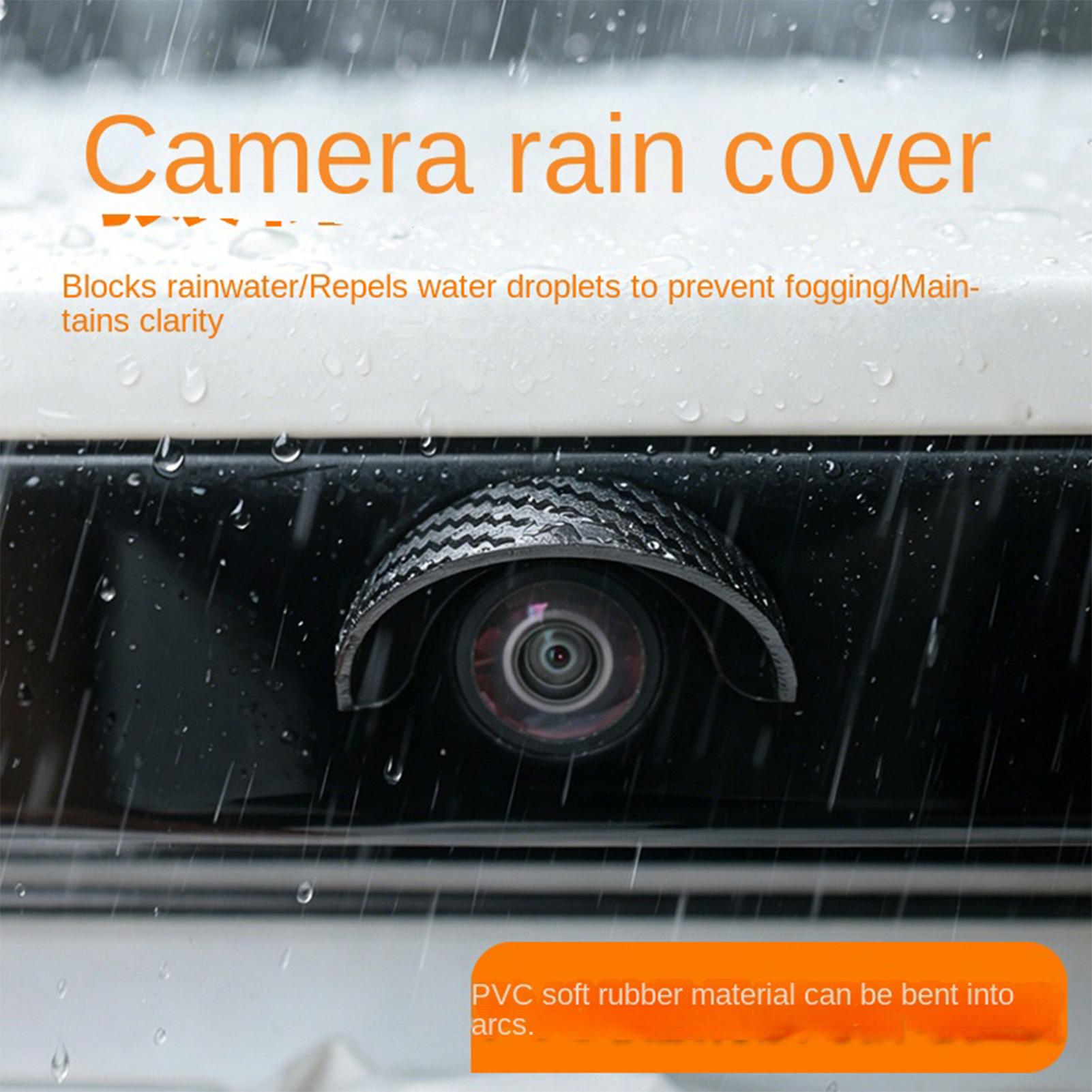 バックアップカメラレインシールド自己粘着防水カバー車両トラッ - Camera Rain Cover のレビューと価格