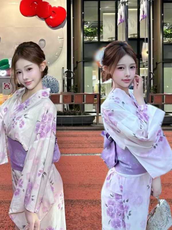 伝統的な日本の着物風写真撮影用衣装、若い女性向け、改良版バス - Photography Young のレビューと価格