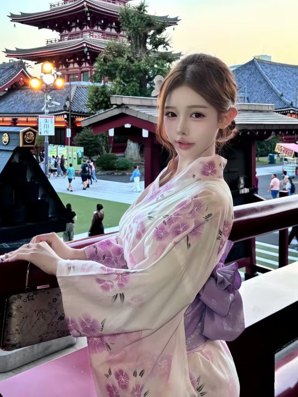 伝統的な日本の着物風写真撮影用衣装、若い女性向け、改良版バス - Photography Young のレビューと価格