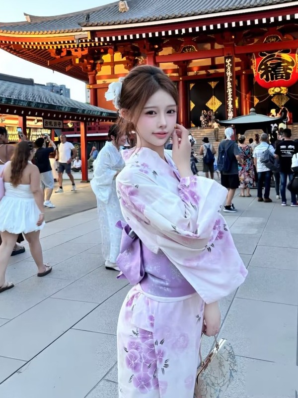 伝統的な日本の着物風写真撮影用衣装、若い女性向け、改良版バス - Photography Young のレビューと価格