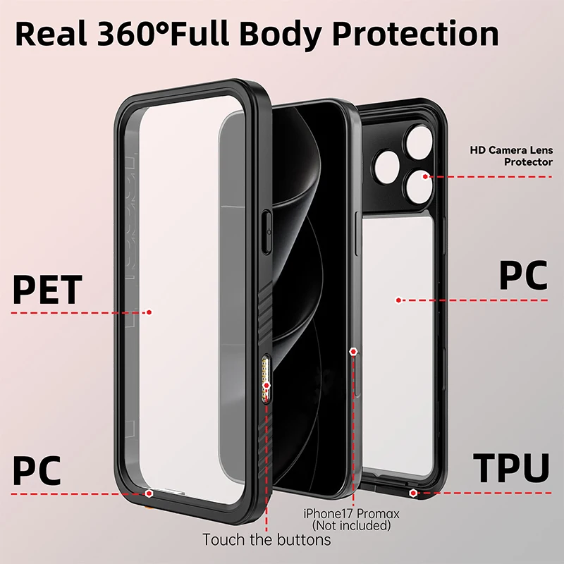 IP68防水水中撮影ケース iPhone 17 16 15  - Photography With Iphone 15 のレビューと価格