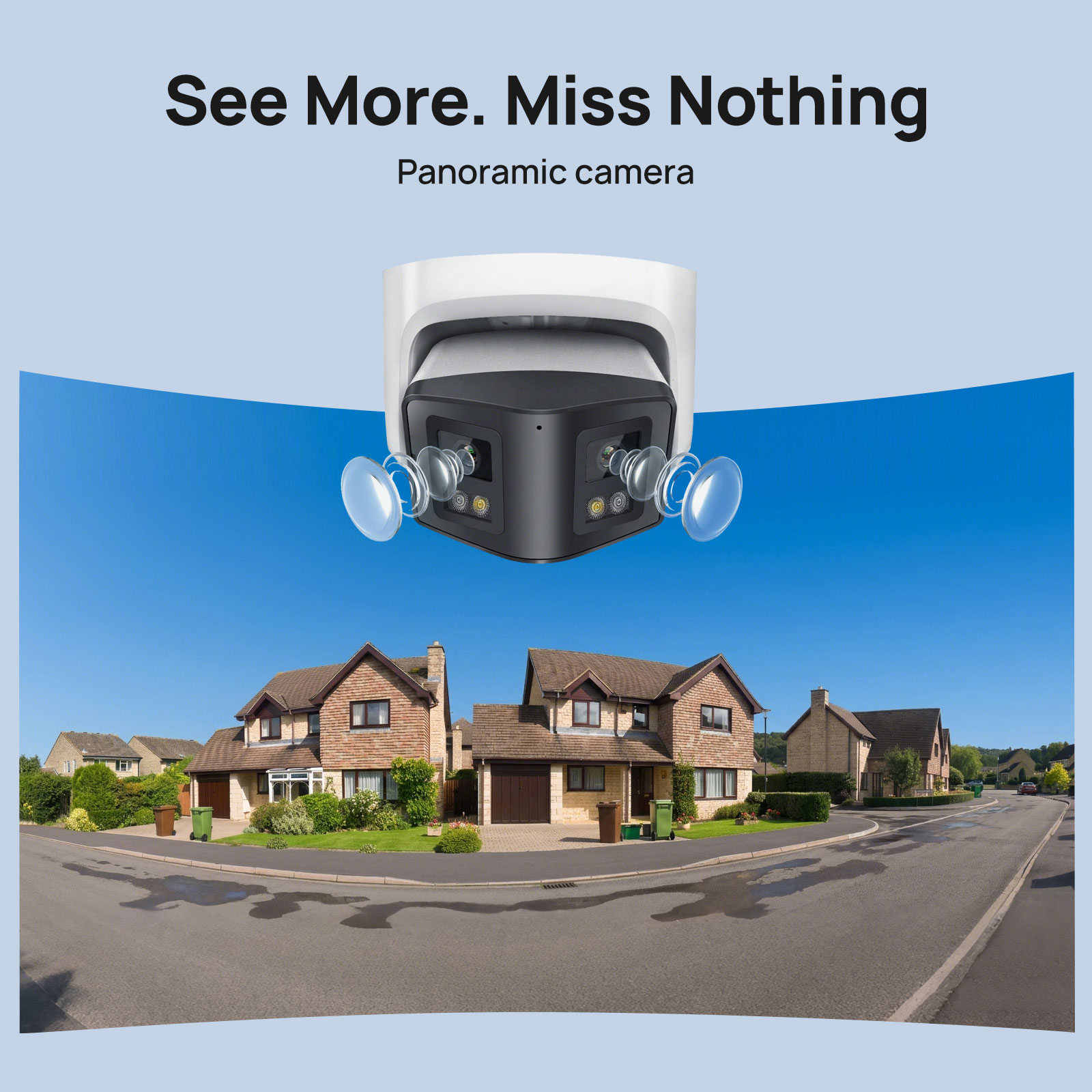 Vikylin 4MP パノラマスマートデュアルライト IP - Photography Online のレビューと価格