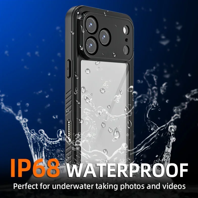 360 °   IP68防水ケース iPhone 17 16 - Photography With Iphone 15 のレビューと価格