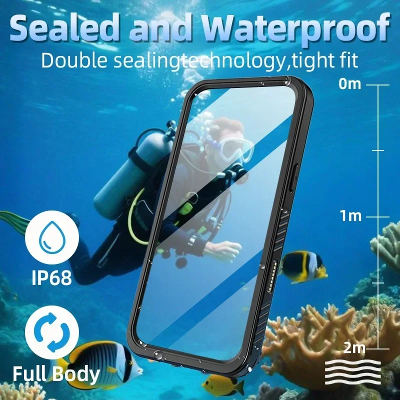 360 °   IP68防水ケース iPhone 17 16 - Photography With Iphone 15 のレビューと価格