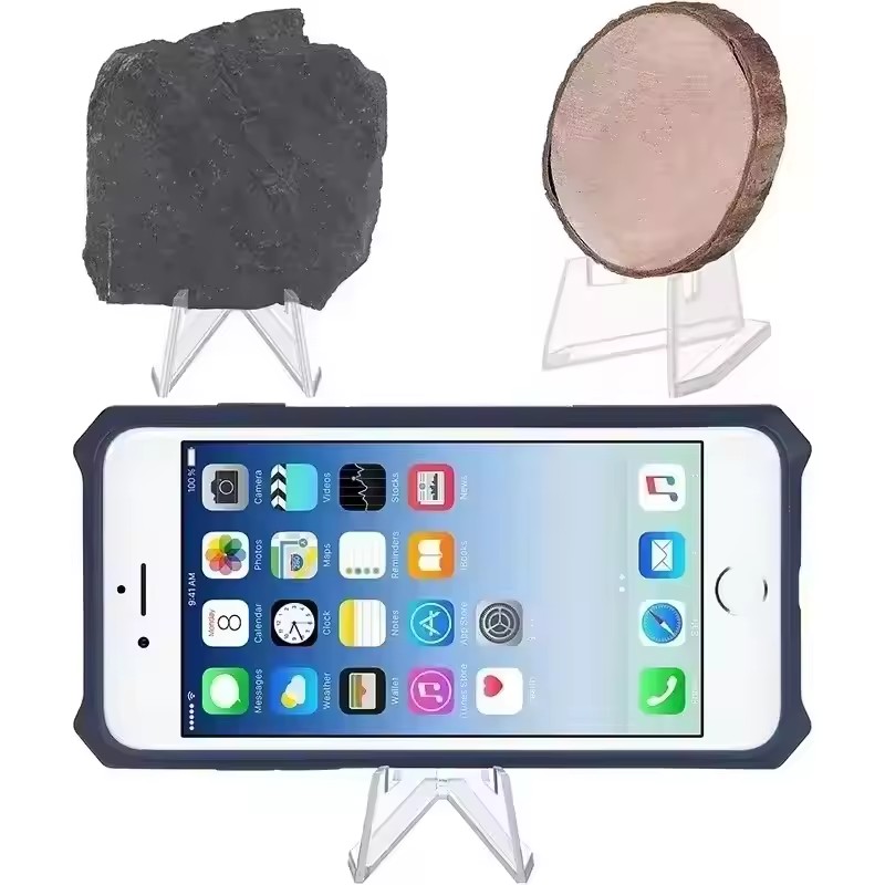 30-1 個三角カードディスプレイスタンドミニアクリルアイド - Photography Object のレビューと価格
