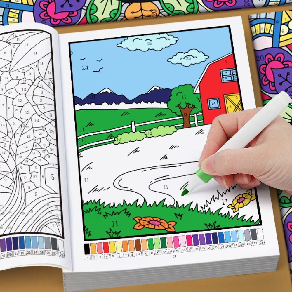 DIY 数字で描く塗り絵 数字で描く手描きアート塗り絵 リラ - Photography Book のレビューと価格