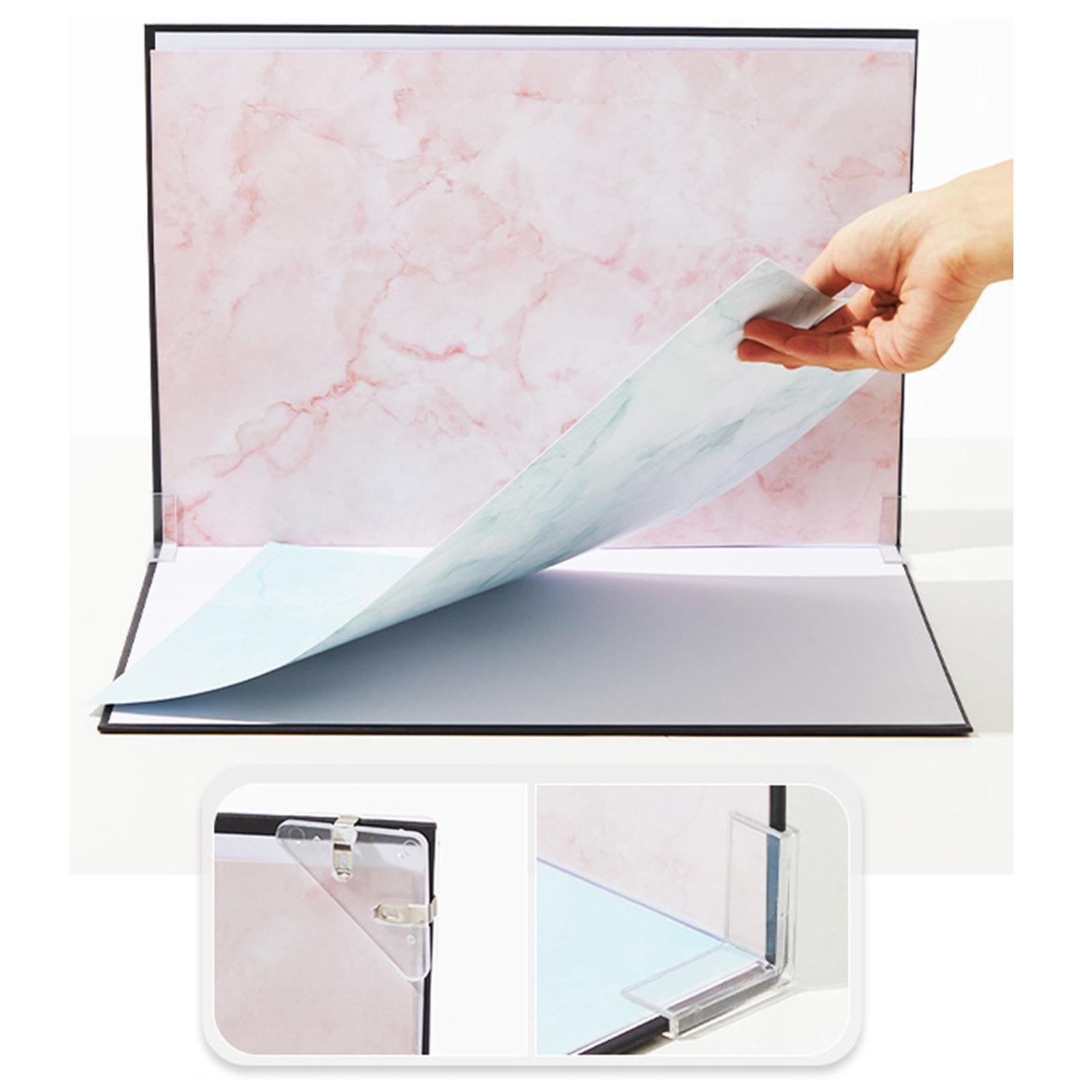 写真撮影用背景キット 反射板付き 7色背景紙 フード、メイク - Backdrop Stand Kit のレビューと価格