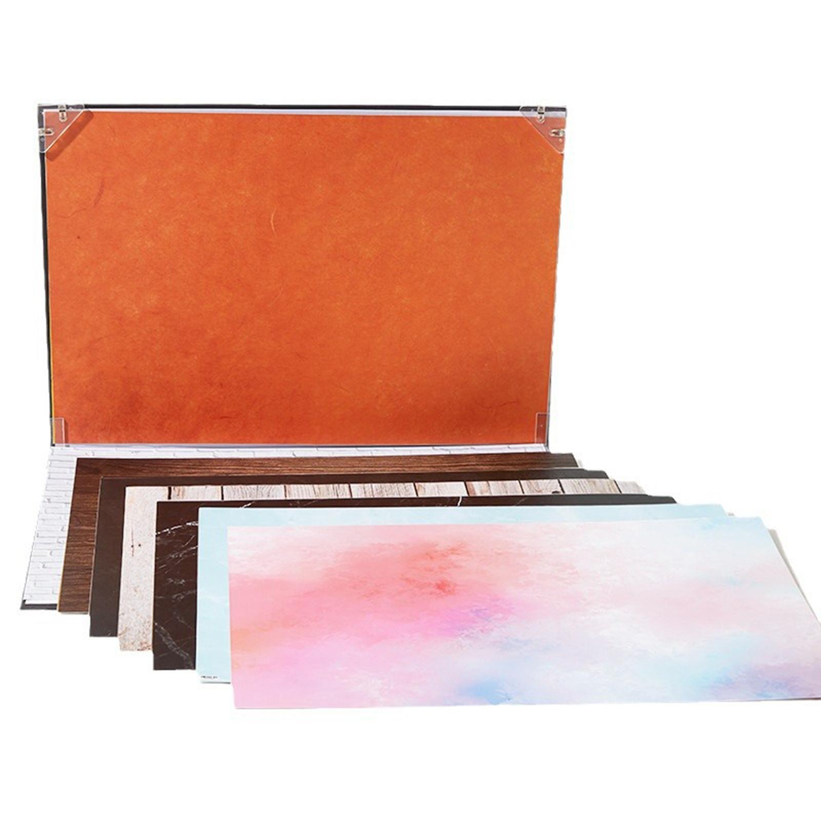 写真撮影用背景キット 反射板付き 7色背景紙 フード、メイク - Backdrop Stand Kit のレビューと価格