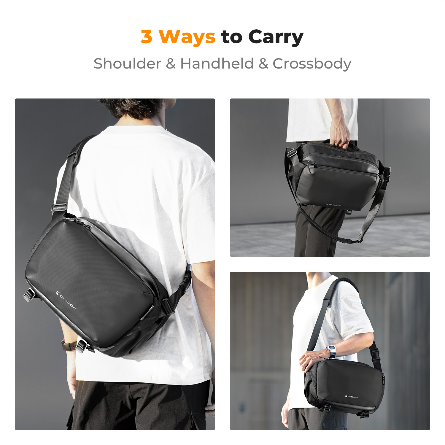 K&F CONCEPT 12L/10L カメラスリングバッグ - Photography Camera のレビューと価格