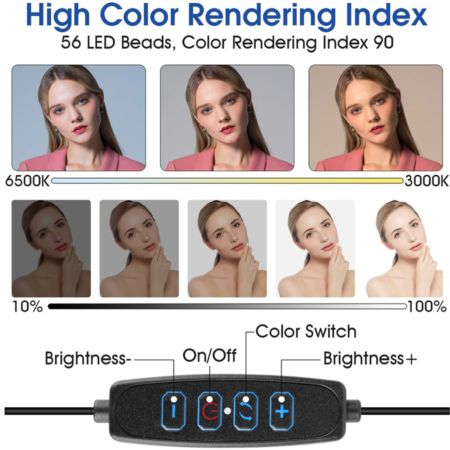 ズーム会議用16cmリングライト,ラップトップ,リングライト - Photography Zooming のレビューと価格
