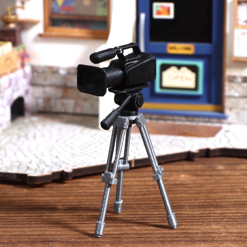 ミニビデオカメラ三脚モデル 1:12 スケールドールハウス写 - Photography Camera のレビューと価格