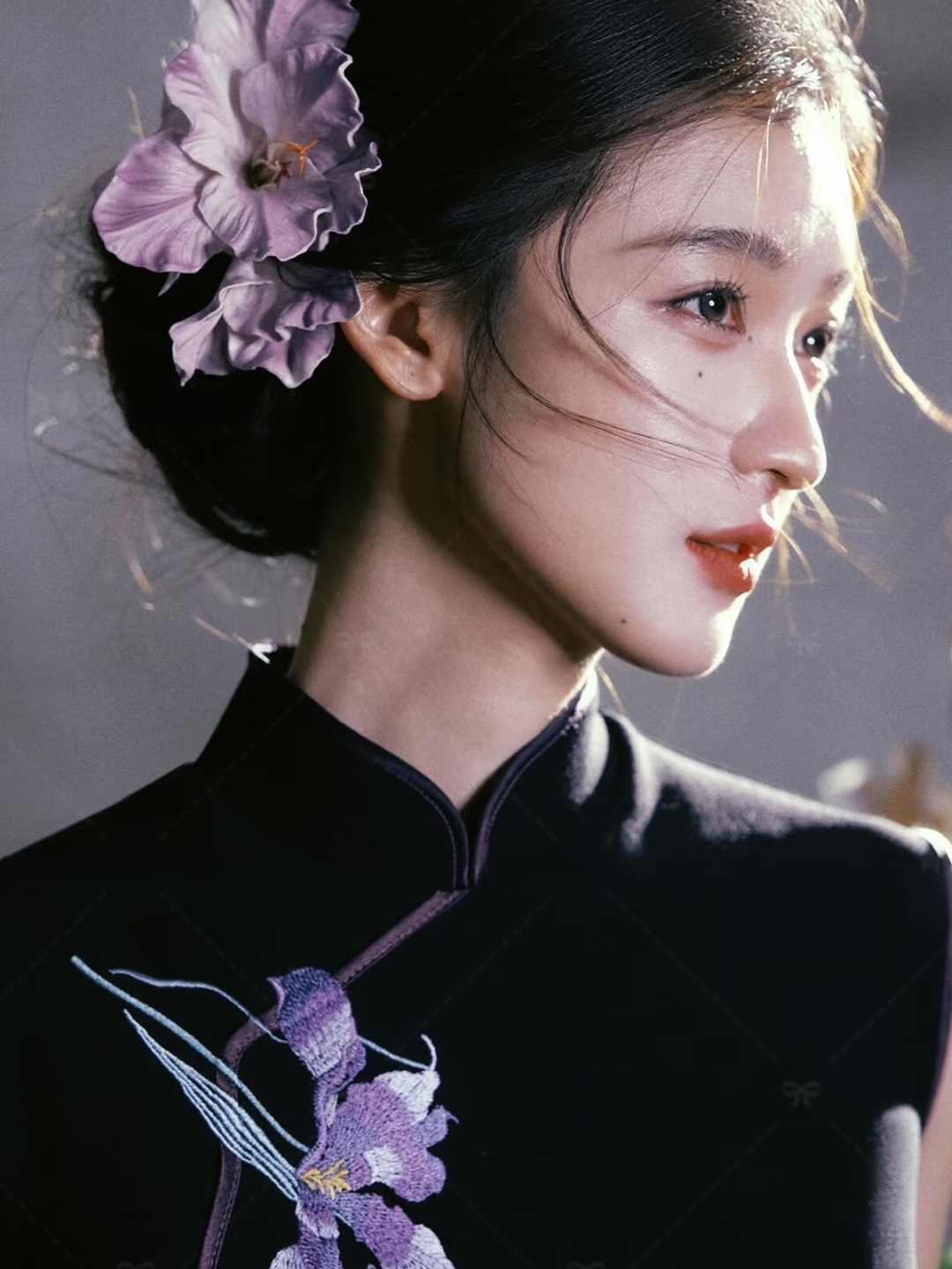 新しい中国風ヴィンテージ黒刺繍ドレスヤングバージョンスリムフ - Photography Young のレビューと価格