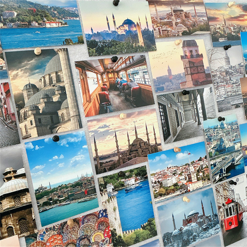 30 個 10x14 センチメートル旅行風景写真ポストカード - Photography Videos のレビューと価格