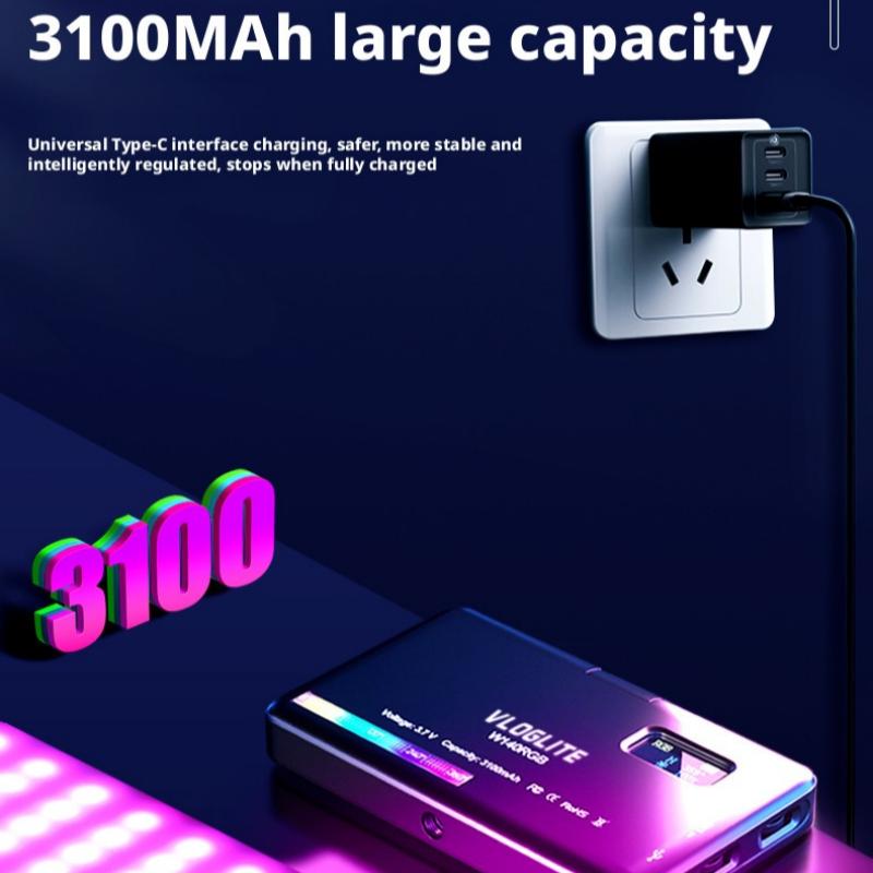 モバイルRGBフィルライトコンピュータービデオ会議ライトモバ - Photography Videos のレビューと価格