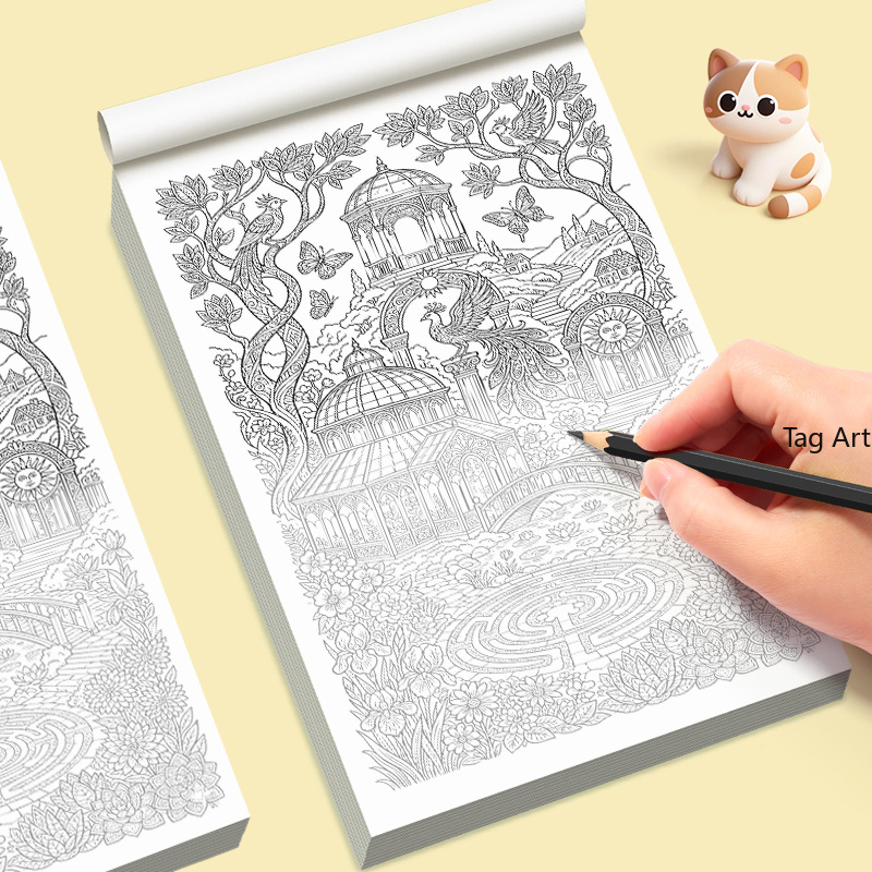 大人向けのディープリリース集中ヒーリング手描き落書きブック、 - Photography Book のレビューと価格