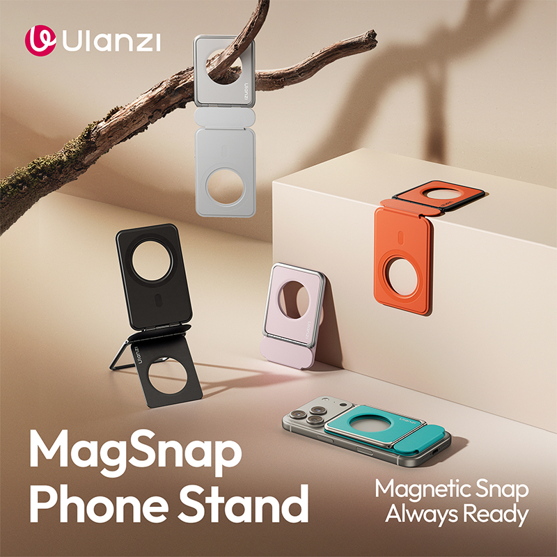 Ulanzi PS01 MagSnap スマホスタンド 折り - Photography With Iphone 15 のレビューと価格