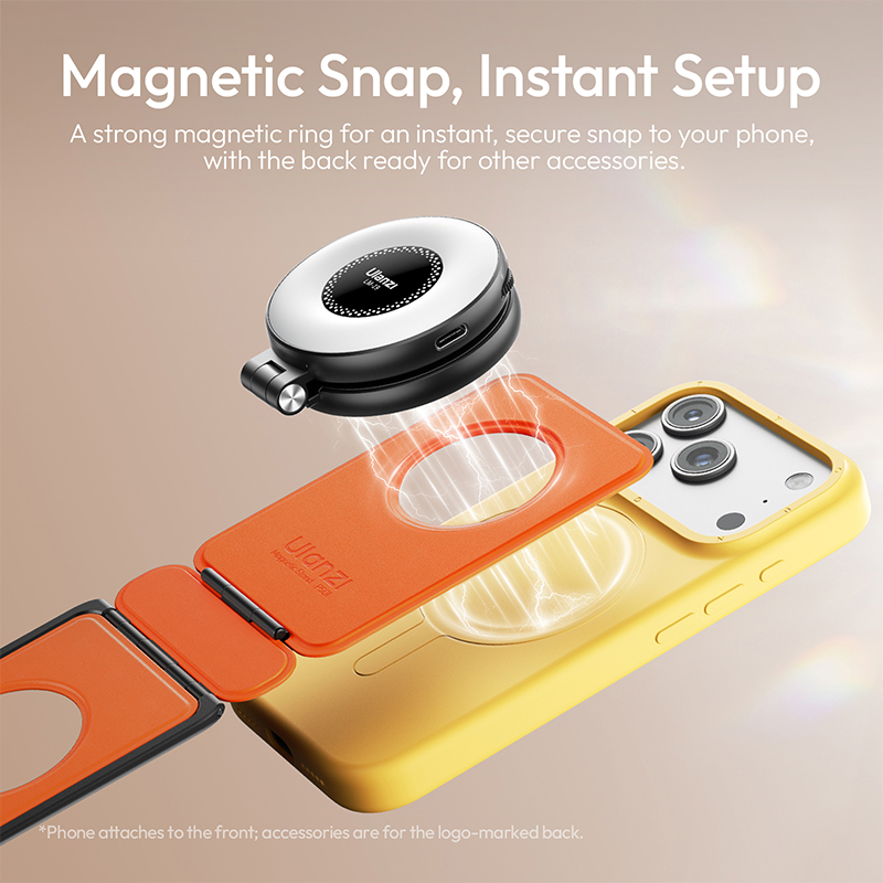 Ulanzi PS01 MagSnap スマホスタンド 折り - Photography With Iphone 15 のレビューと価格