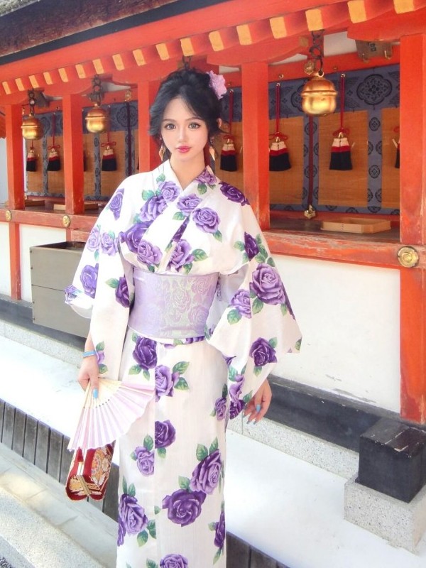 伝統的な日本の着物スタイルの写真撮影用ドレス女性用エスニック - Photography Online のレビューと価格
