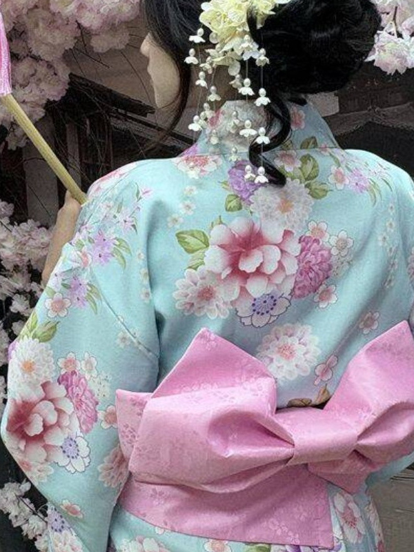 伝統的な日本の着物風写真撮影用ドレス若い女性のファッショナブ - Photography Young のレビューと価格
